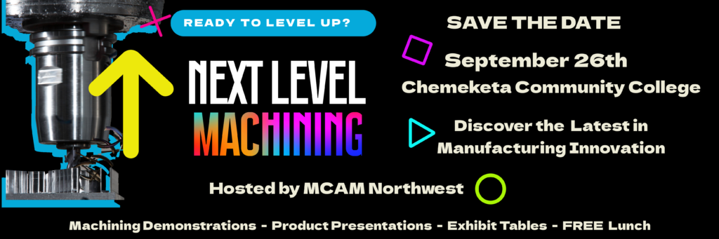 Next Level Machining event banner